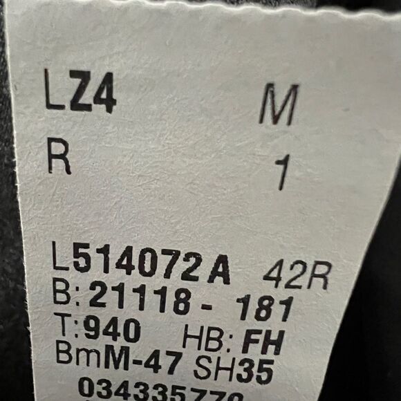 Lauren Ralph Lauren mens suit jacket 42R gray Union-Made Teamsters L-1998 office - Picture 6 of 7